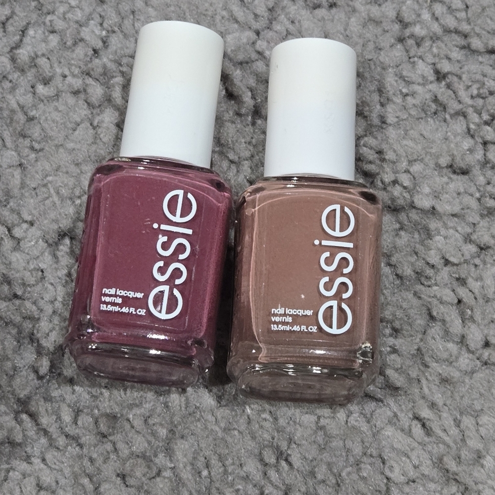Nail Lacquer Set - Pink and Tan